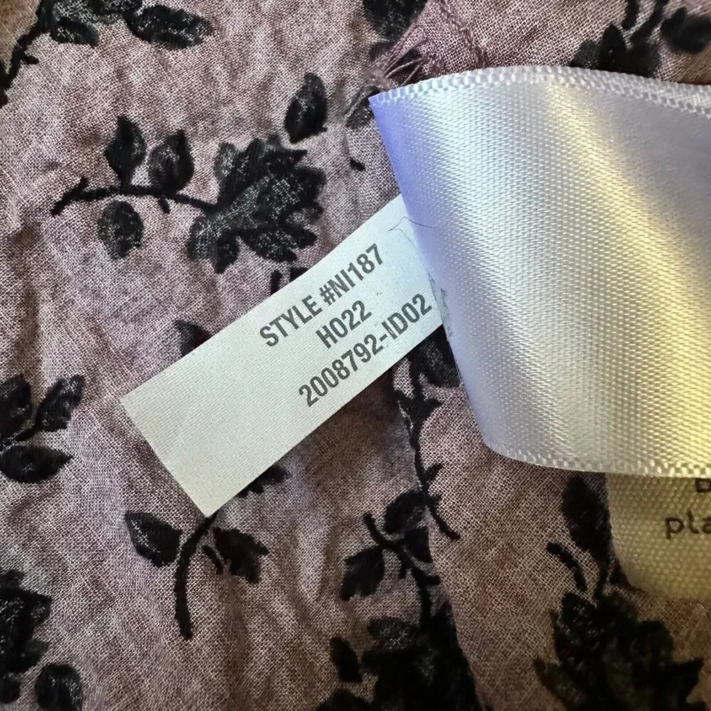 Madewell cropped seersucker